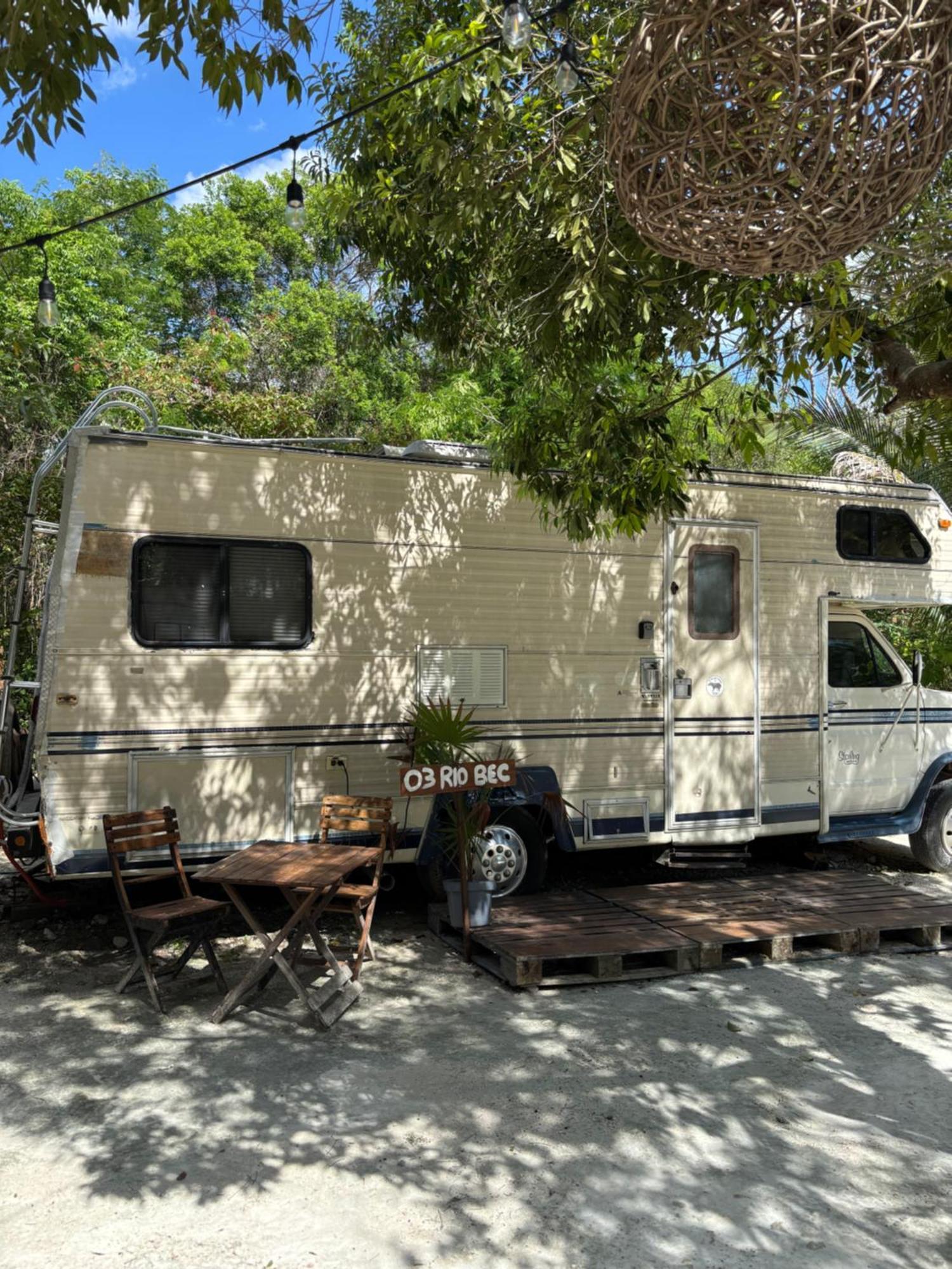Hotel Momotoh Camper Xpujil Exterior foto